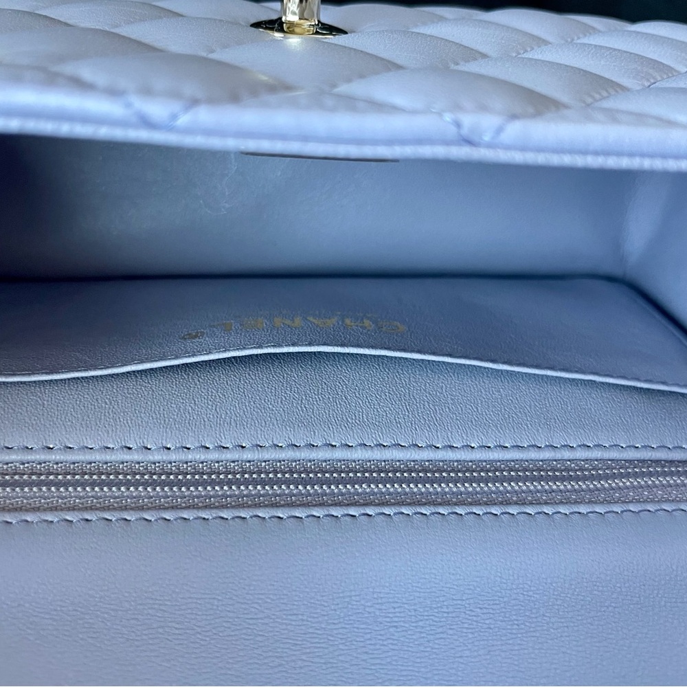 Chanel Mini Flap with top handle. - Picture 13 of 16